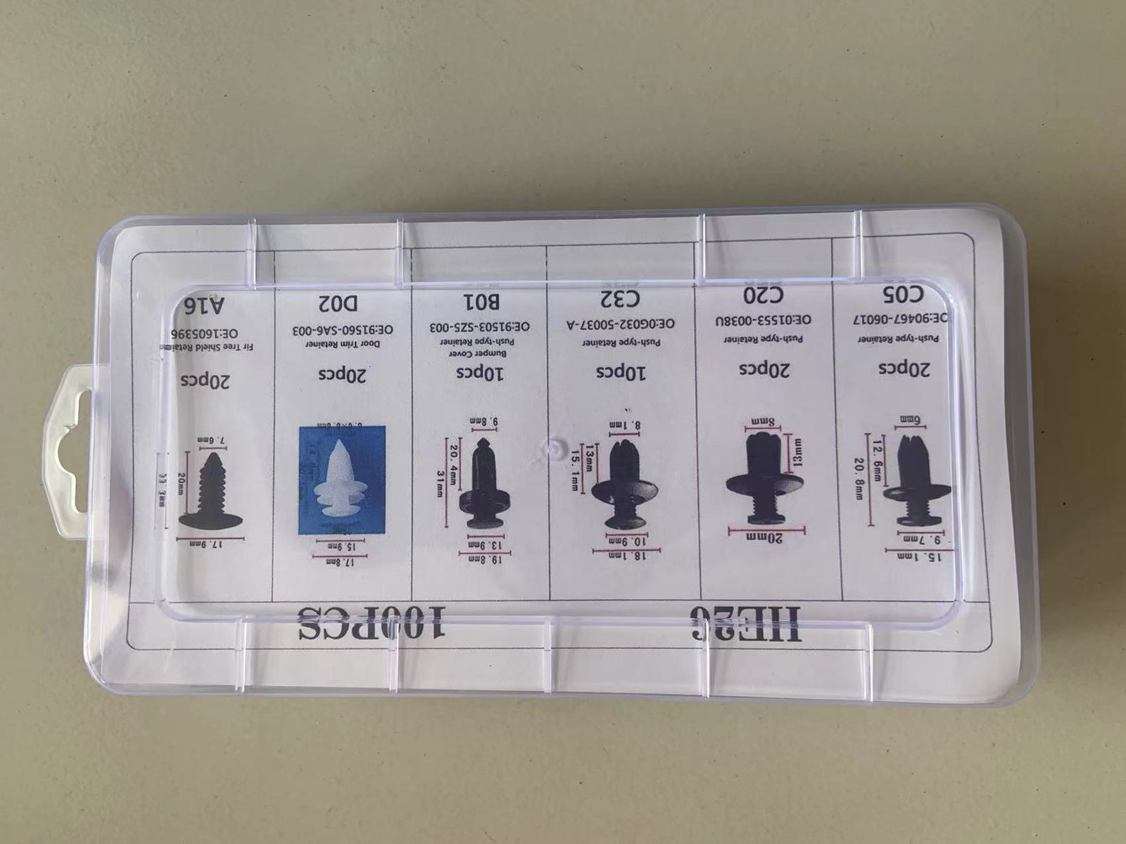 800PCS Car Bumper Repair Kit Boxed Universal Button 6 7fee4609 23d2 452c aa31 f81c69ef27a2.jpg