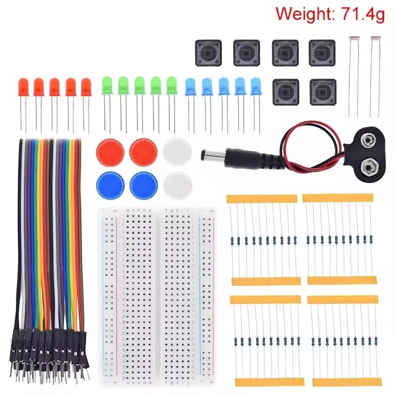 Starter Kit For UNO R3 Mini Breadboard LED Jumper Wire Button For Arduino Diy Kit School Education Lab 6 kf Sd65b2ec855dd48a09bffa8b0ad632e94L